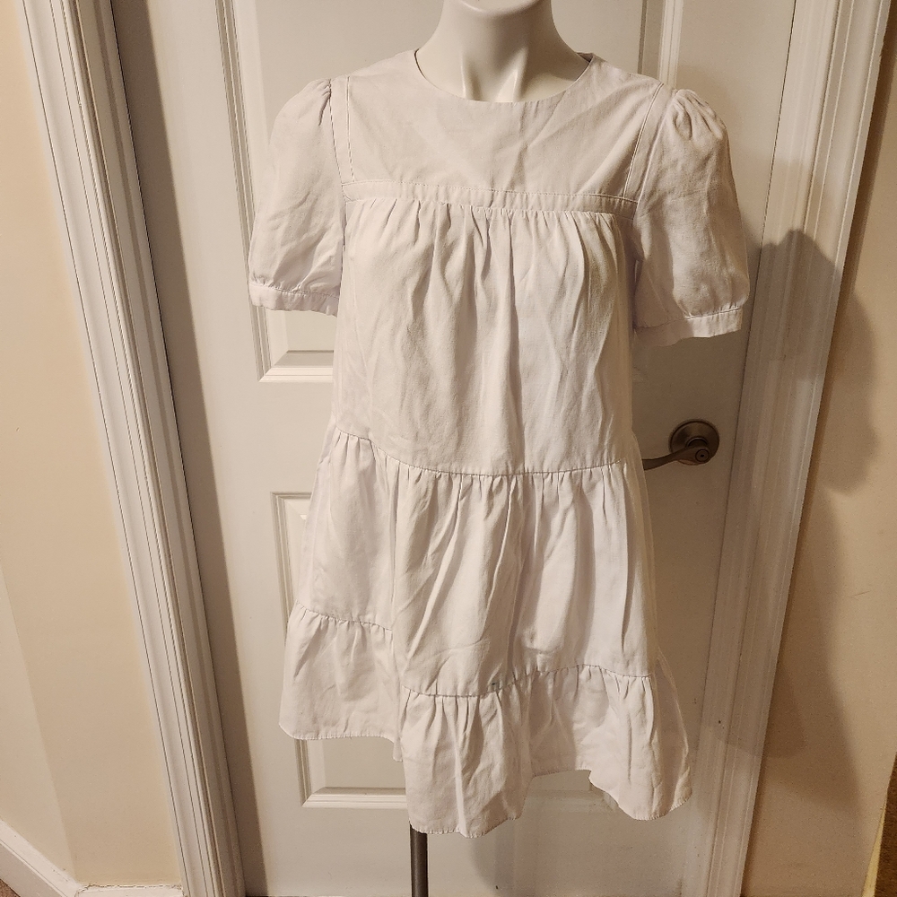Pomander Place for Tuckernuck white baby doll dress XS